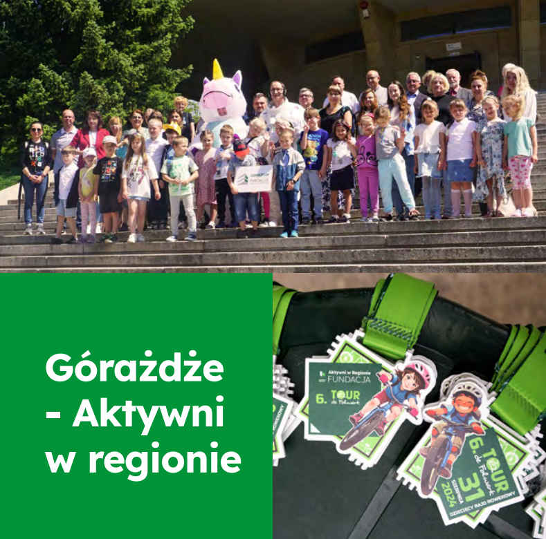 Raport Fundacji Górażdże - Aktywni w Regionie za 2024 rok